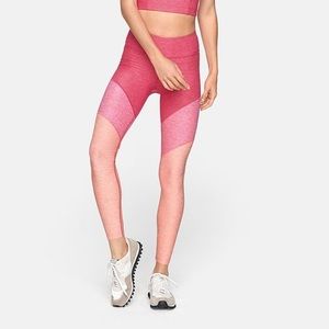 Outdoor Voices Spring Leggings in Flamingo BNWT